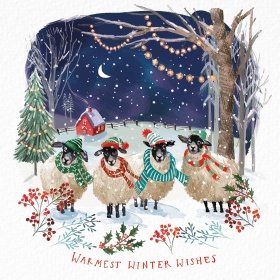 Warm Winter Christmas Card